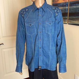 Wrangler XL button down